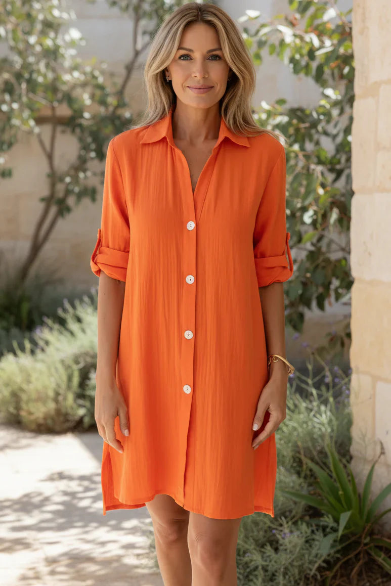 SIENNA - BUTTON SHIRT DRESS