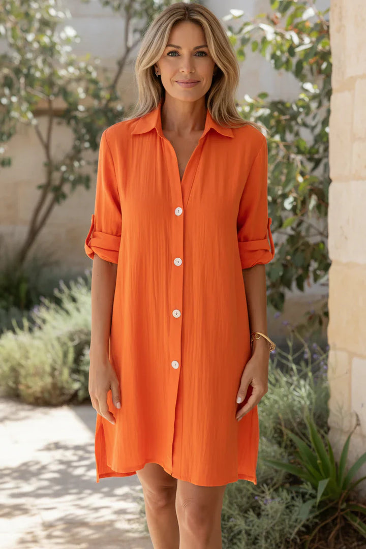 SIENNA - BUTTON SHIRT DRESS