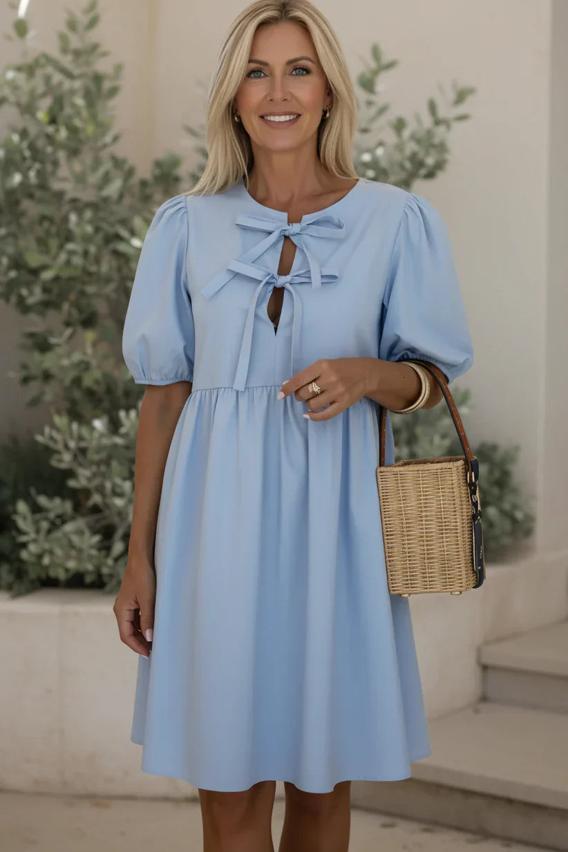 AMINA – AIRY TIE DRESS