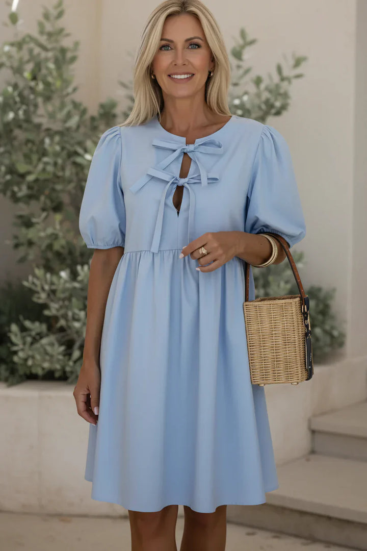 AMINA – AIRY TIE DRESS