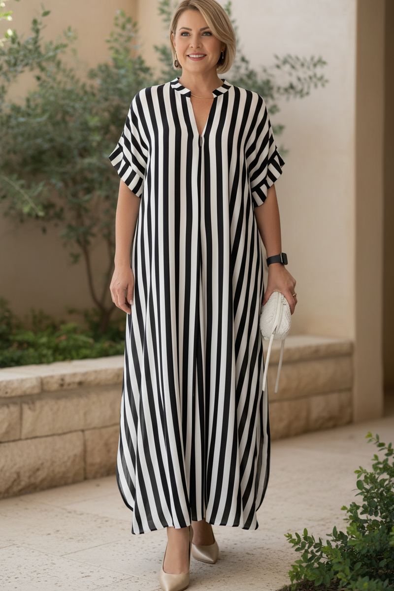 AMÉLIE – STRIPED MAXI DRESS